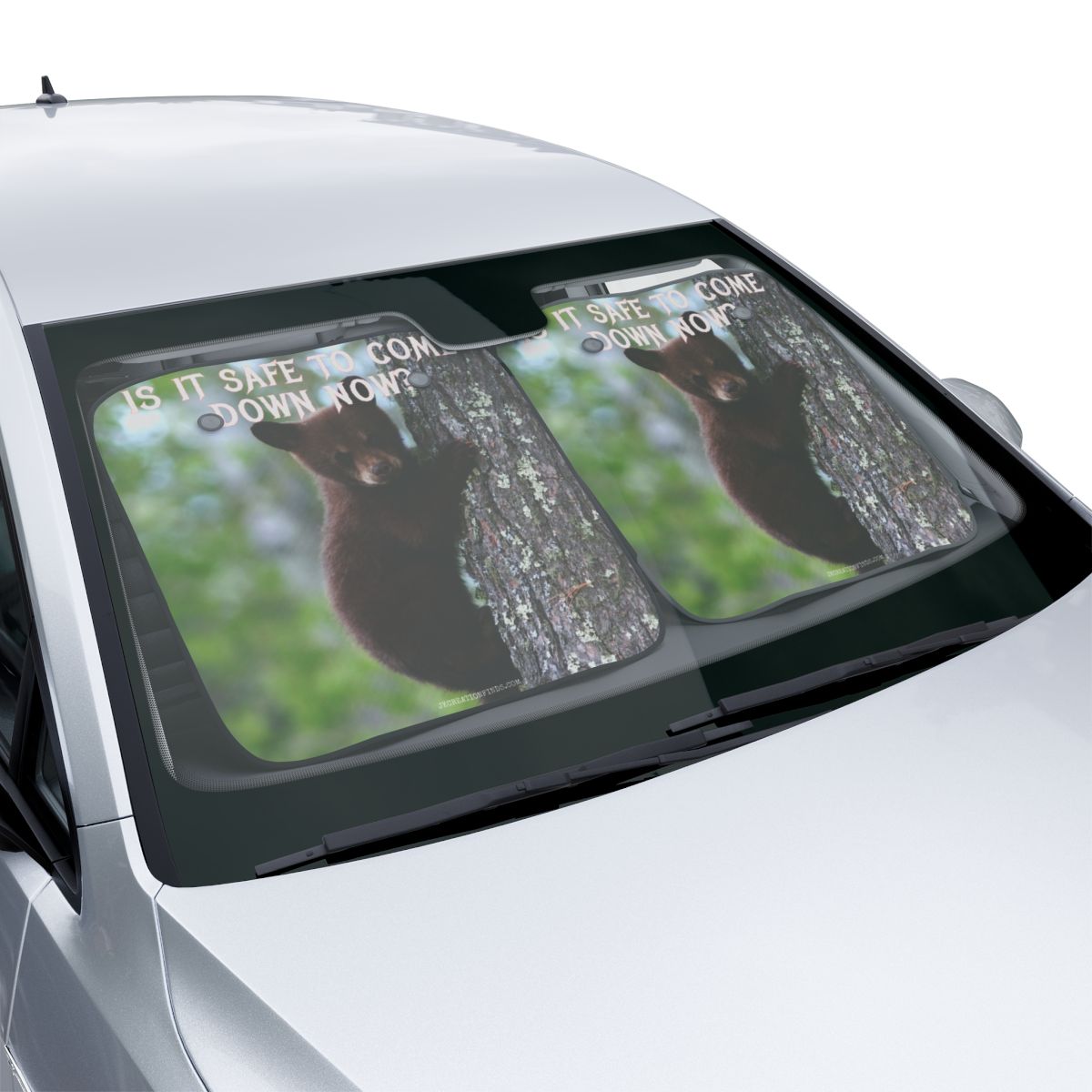 Is It Safe To Come Down Now Car Windshield Sunshade