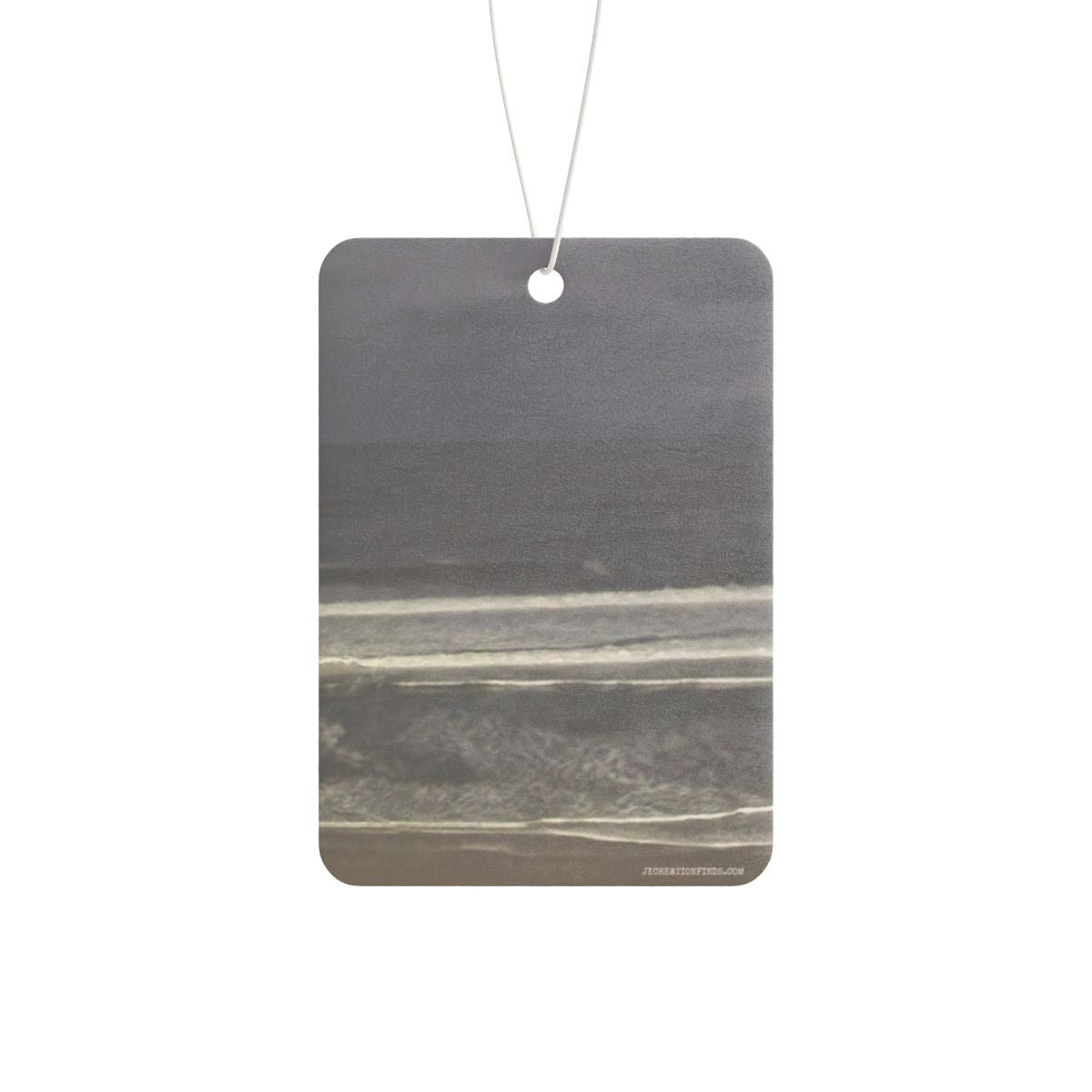 Serene Ocean Waves Scene Hanging Air Freshener