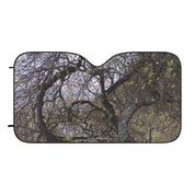 Forest Tree Branch Design Car Sun Shade Accessory