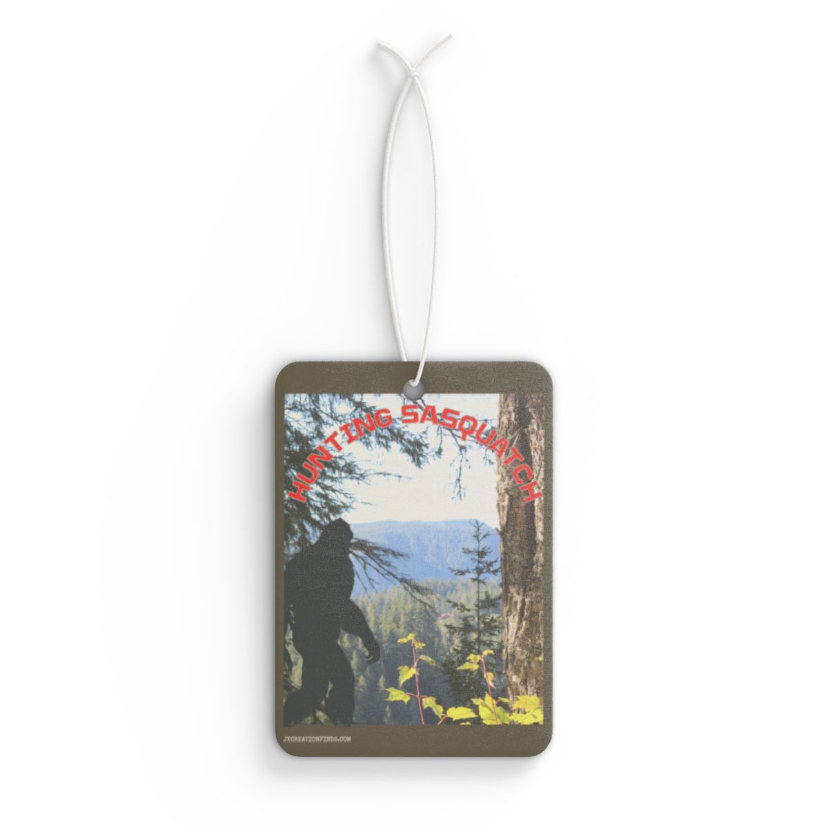 Hunting Sasquatch Scenic Car Air Freshener