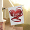 Romantic Love Heart Design Flag for Valentine's Day