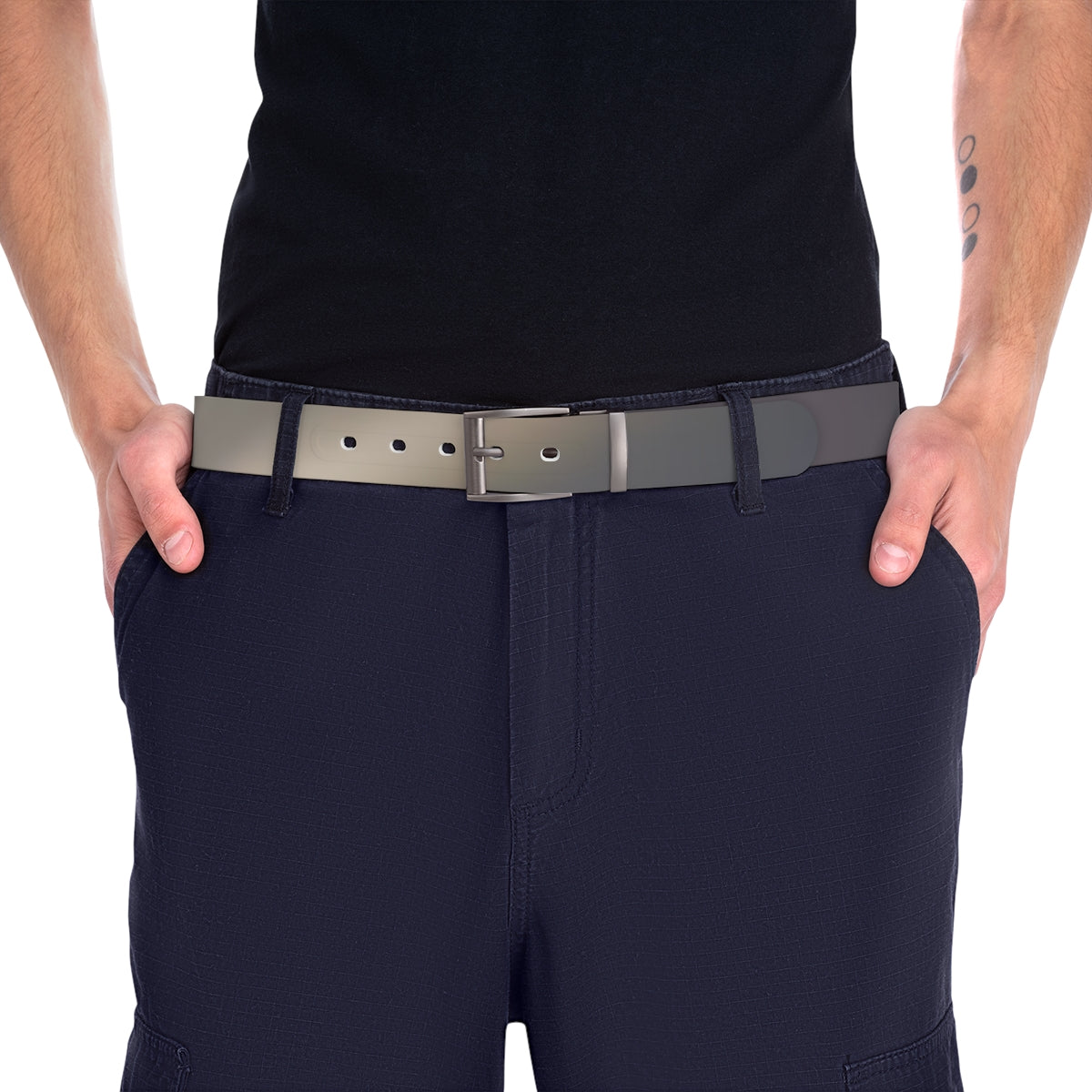 Stylish Gray Belt for Everyday Use Casual Belt