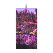 Colorful Garden Flower Scene Wall Art Decor