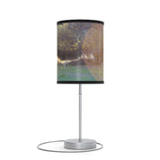 Captivating Outdoor Scene Illuminated Desk Lamp