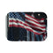 American Flag with Stars Patriotic Design Bath Mat
