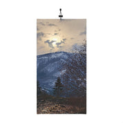 Scenic Mountain Sunset Landscape Wall Art Decor