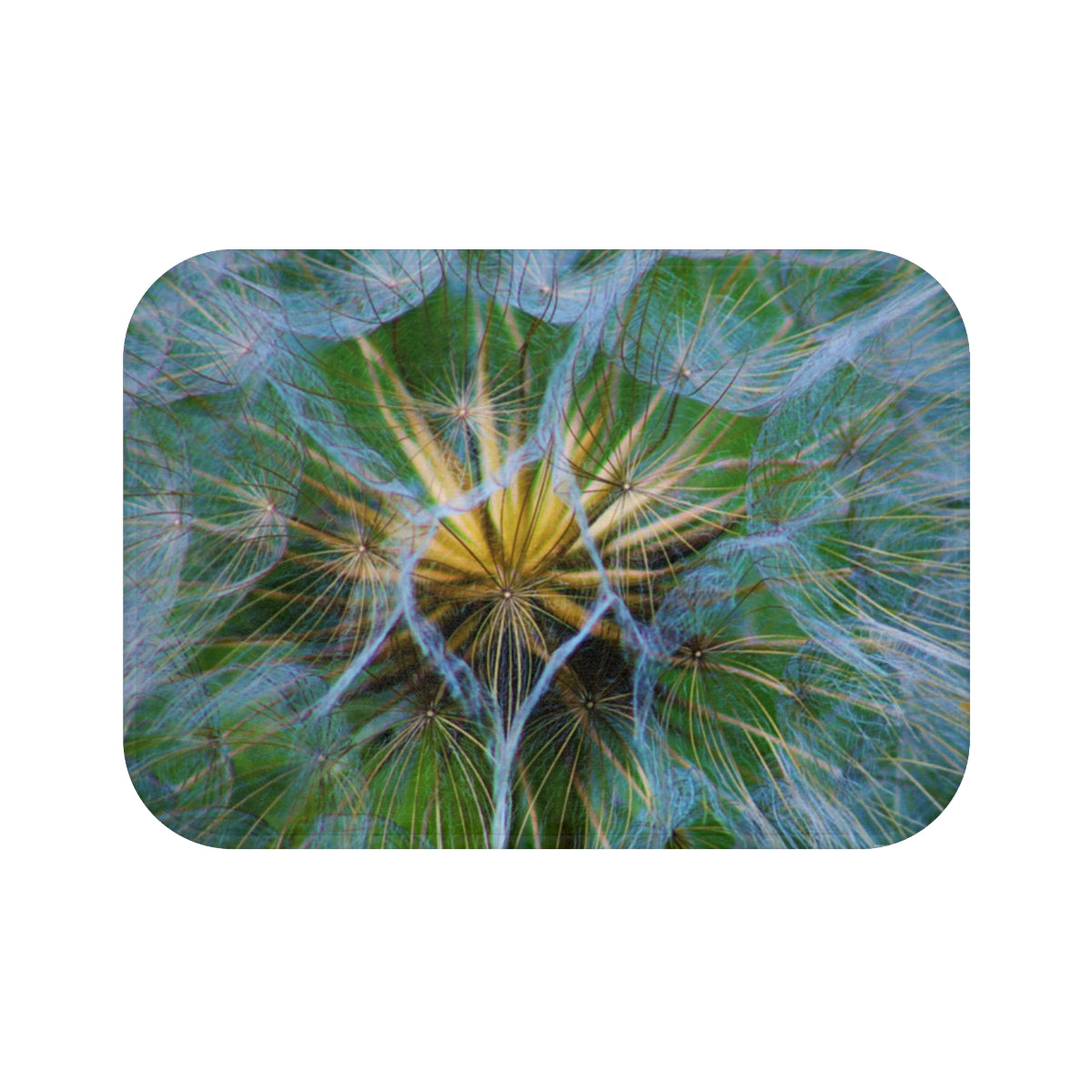 Dandelion Macro Close-Up Rectangular Mouse Pad