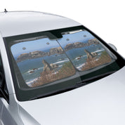 Coastal Landscape Car Windshield Sun Shade Cover