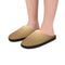 Comfortable and Stylish Solid Color Brown Slippers