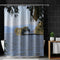 Serene Lakeside Landscape in Nature Shower Curtain
