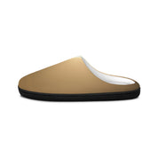 Cozy Memory Foam Slippers with Black Rubber Sole