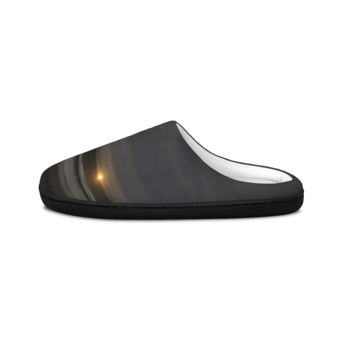 Sunset Glow on Dark Background Indoor Cozy Slipper