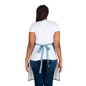 Stylish Waist Tie Culinary Blue Apron Durable Cooking Product
