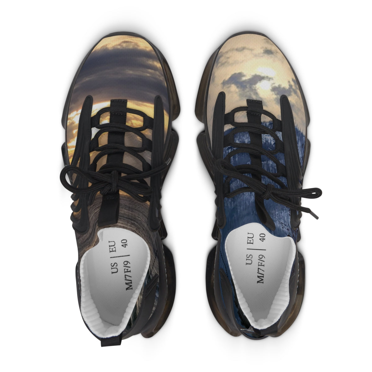 Stylish Scenic Printed Sneakers for Trendy Footwear