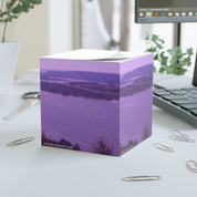 Scenic River View Printed Decorative Sticky Notes Box