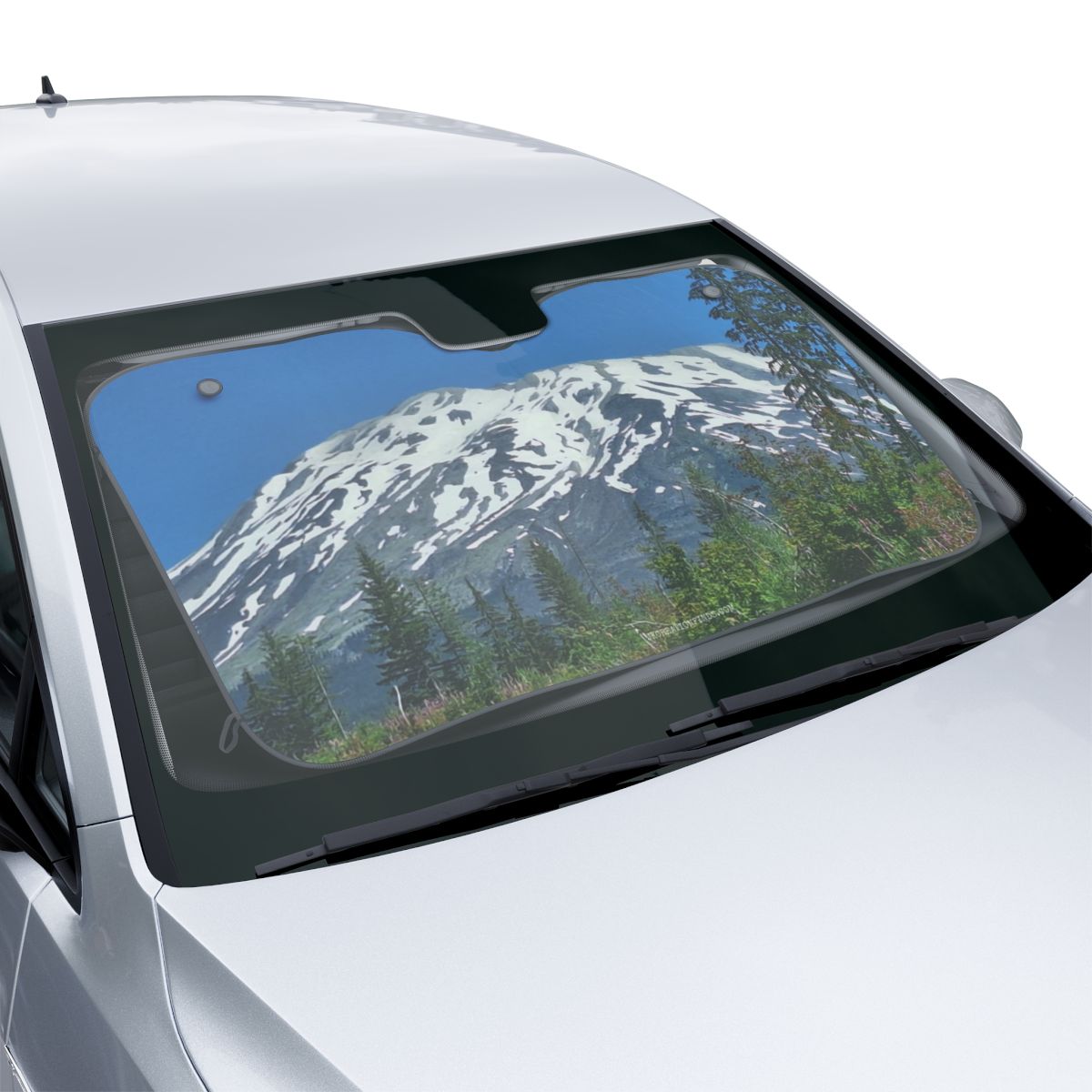 Mountain Landscape Auto Sunshade Car Windshield Cover