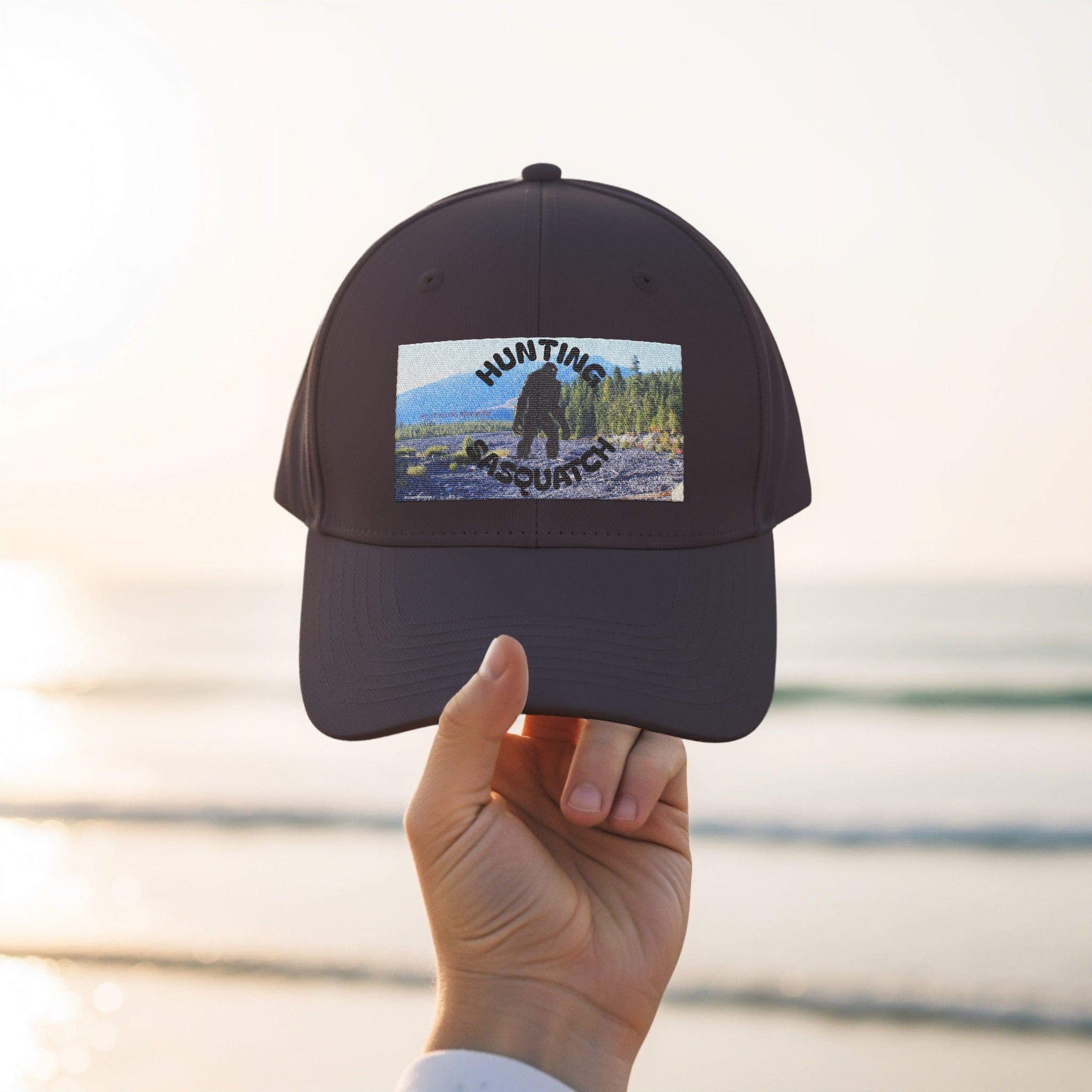 Hunting Sasquatch Graphic Black Hat product
