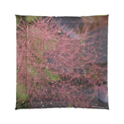 Elegant Pink Abstract Floral Decorative Pillow Cover