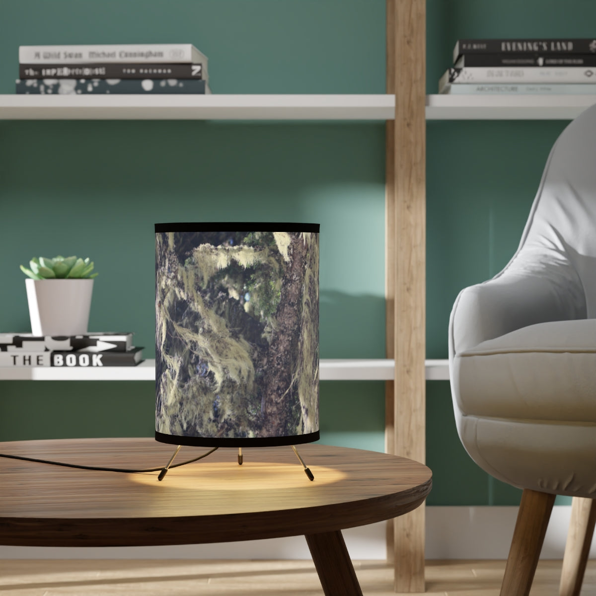 Nature-inspired decorative table lamp product