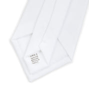 Luxurious White Dress Shirt for Men with Detailed Stitching
