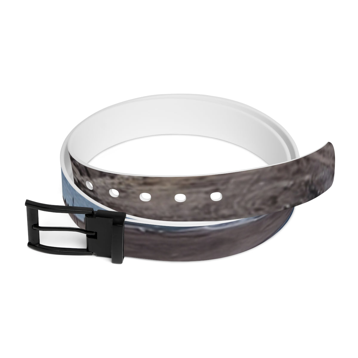 Stylish Adjustable Buckle Belt with Unique Pattern Design