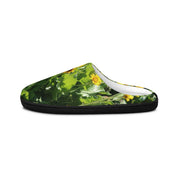 Vibrant Sunflower Garden Design Cozy Indoor Slippers