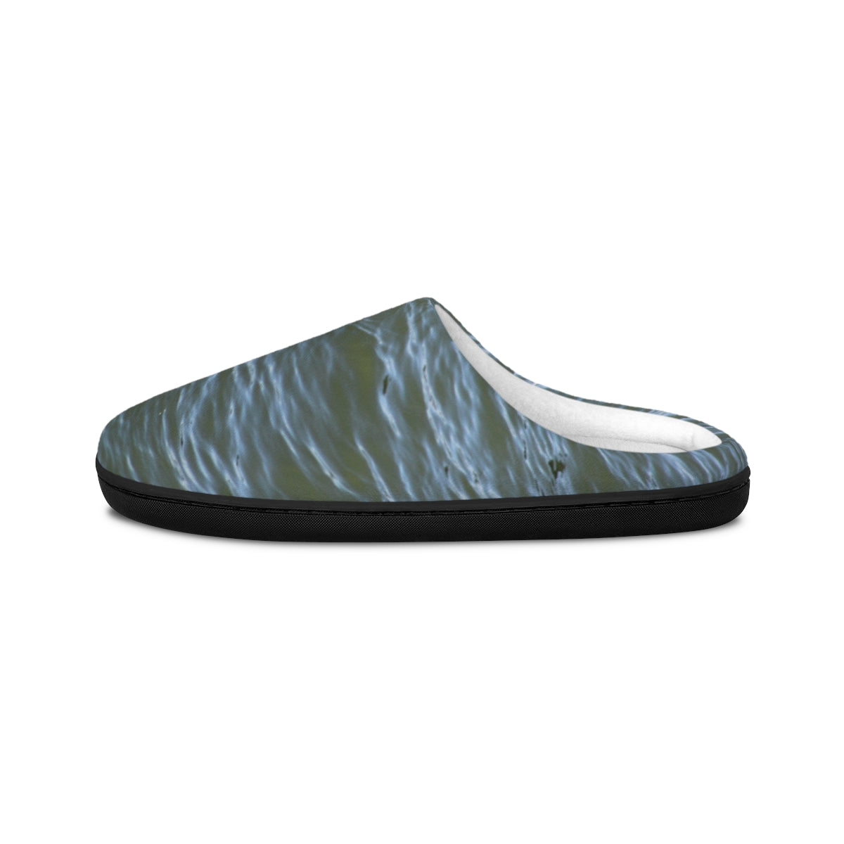 Gentle Waves Print Cozy Home Slippers Footwear