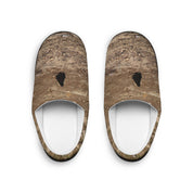 Earthy Textured Design Cozy Soft Indoor Slippers