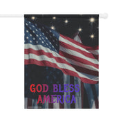 God Bless America Flag with Stars Decorative Flag