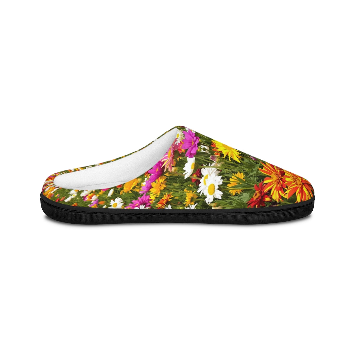 Colorful Wildflower Patterned Slip-On Comfy Shoe