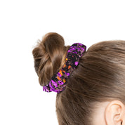 Vibrant Multi-color Hair Scrunchie for Stylish Hairdos