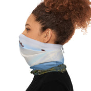 Blue Outdoor Scenery Print Versatile Face Covering