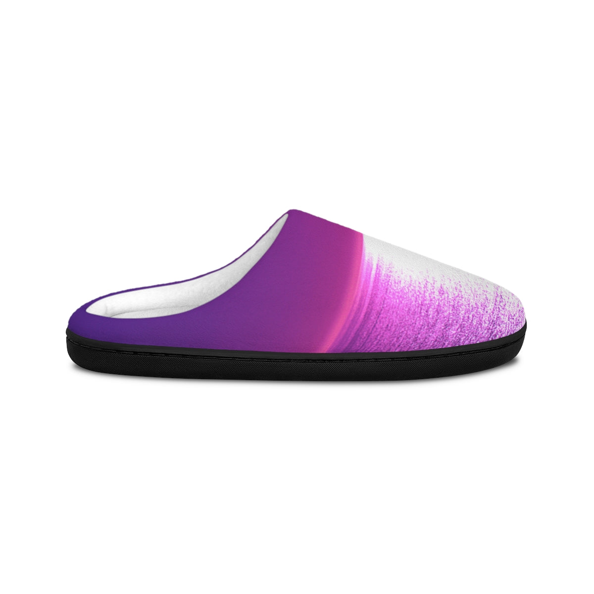 Vibrant Purple Ombre Design Cozy House Slippers