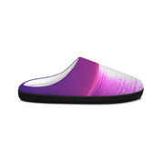 Vibrant Purple Ombre Design Cozy House Slippers