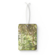 Tranquil Forest Scenic Design Tree-Themed Air Freshener