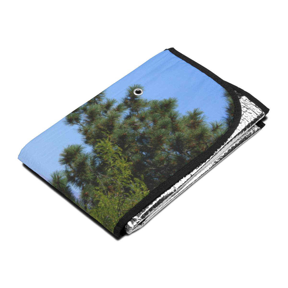 Pine Tree Design Foldable Outdoor Blanket Accessory