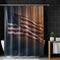 American National Flag Design Shower Curtain