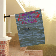 Something Fishy's Goin' On Here Flag Product