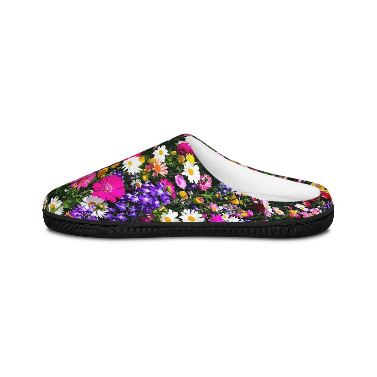 Colorful Floral Pattern Slip-On Slippers Product