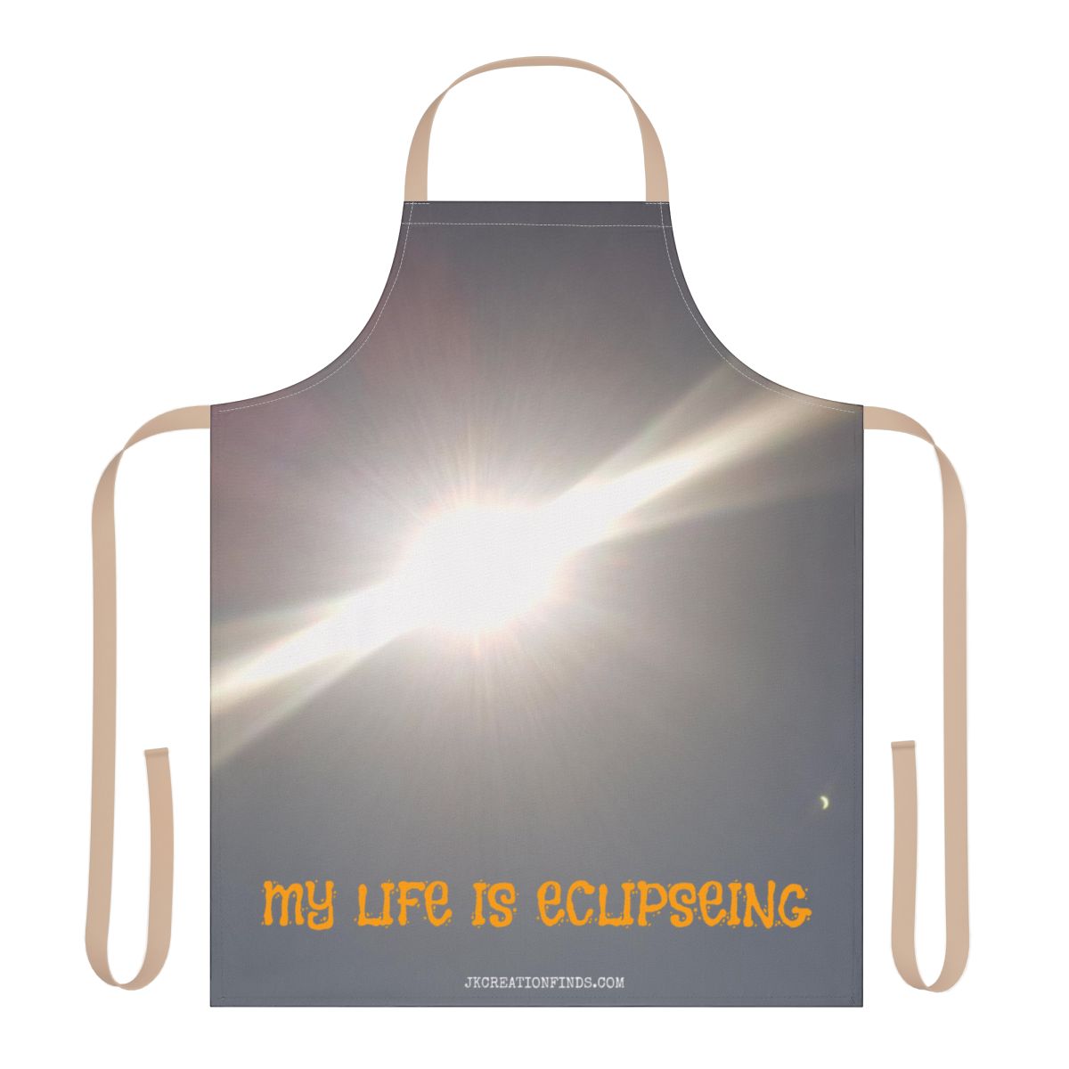 My Life Is Eclipseing Unique Custom Apron