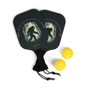 Hunting Sasquatch Themed Pickleball Paddle Set product type