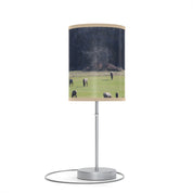 Peaceful Herd of Sheep at Meadow Table Lamp