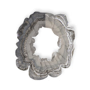 Stylish Silver Grey Hair Scrunchie Accessory