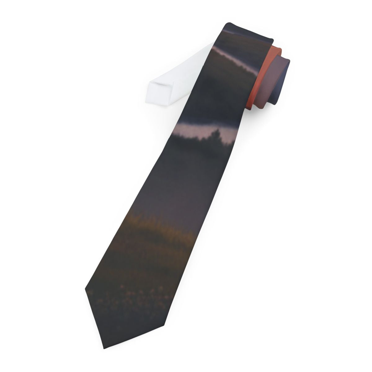 Scenic Landscape Design Tie for Office and Events