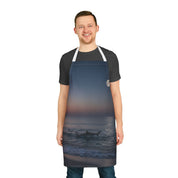 Sunset Beach Scene with Shark Apron Product