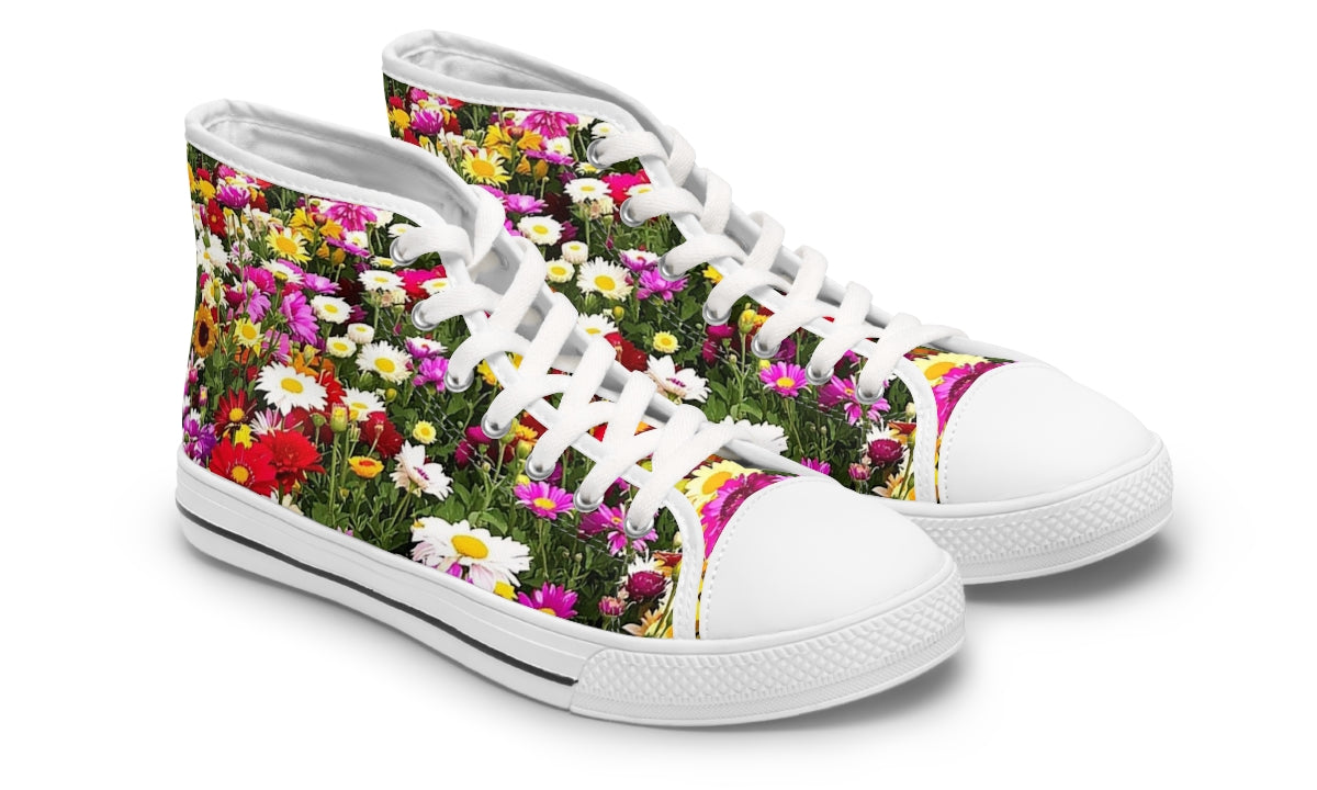 Vibrant Floral High Top Sneakers product type
Floral Sneakers
Flower Print Shoes
High Top Sneakers
Vibrant Footwear
Garden Pattern
Blossom Design
Colorful Shoes
Spring Sneakers
Summer Shoes
Daisy Print
Wildflower Pattern
Womens High Tops
Mens High Tops
Unisex Sneakers
Fashion Footwear
Casual Shoes
Custom Sneakers
Artistic Design
Nature Inspired
Athletic Fashion