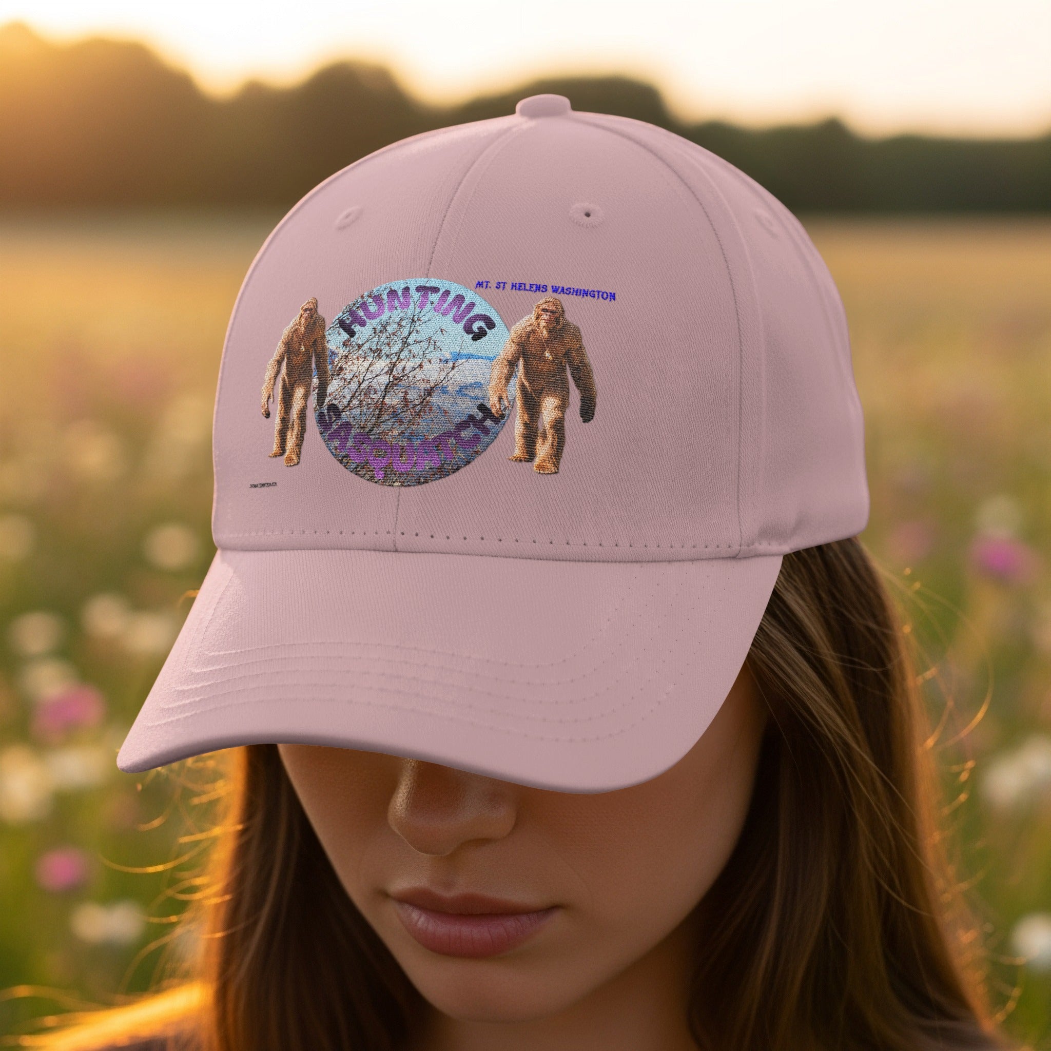 Sasquatch Hunting Adventures Embroidered Cap product
