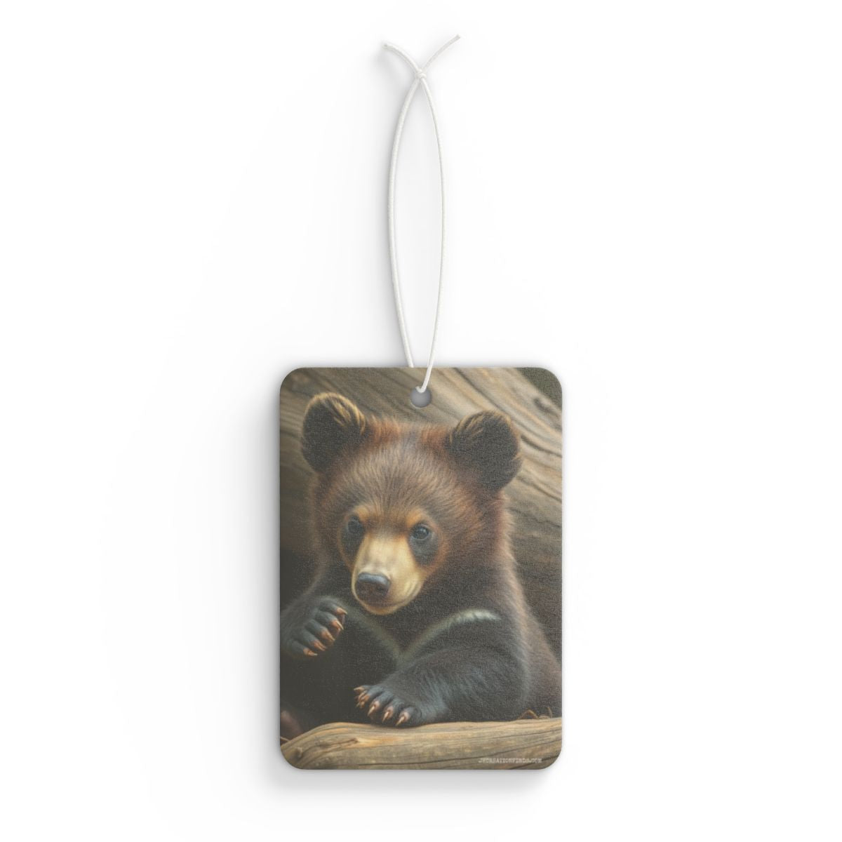 Adorable Bear Cub Hanging Air Freshener