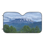 Stunning Mountain View Car Sunshade Auto Accessory