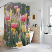Beautiful Springtime Bloom Shower Curtain for Bathroom Decor